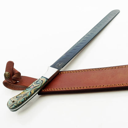 The Native Brisket Knife - Blackened Steel - 17" Overall Length