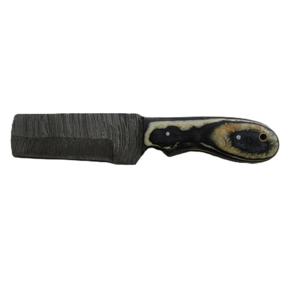 Marblewood Utility Bull Knife - Fixed Blade - Damascus Steel