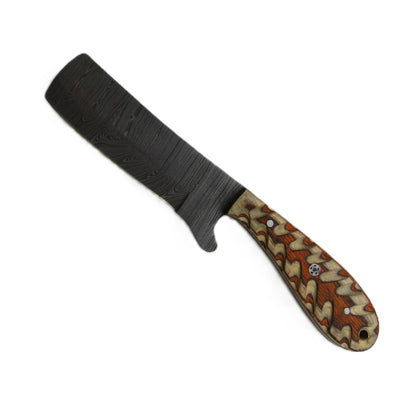 Ponderosa Utility Bull Knife - Fixed Blade - Damascus Steel