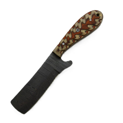 Ponderosa Utility Bull Knife - Fixed Blade - Damascus Steel