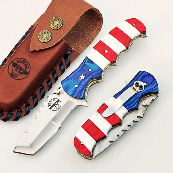 Americana Utility Folding Knife - Stainless Steel