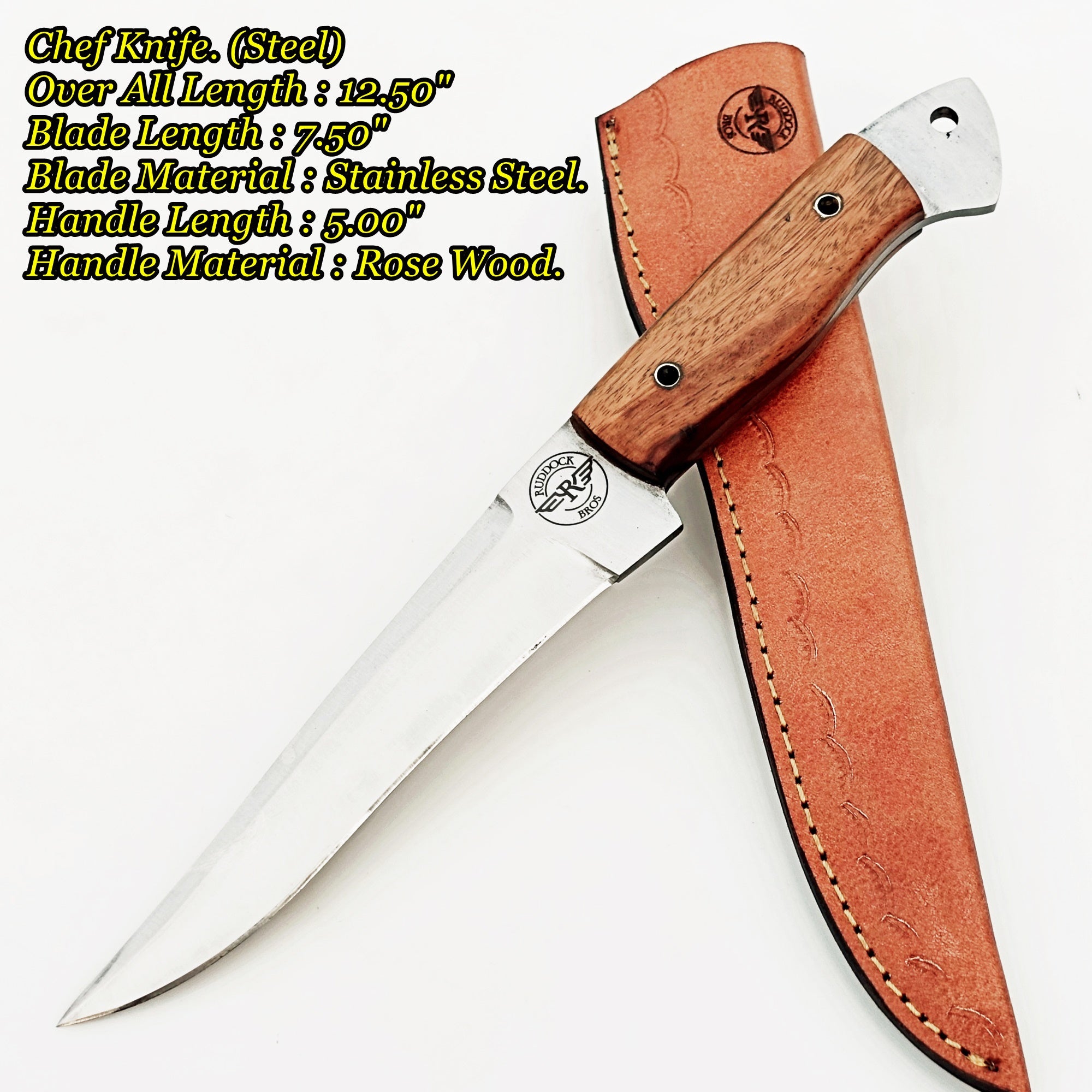 Professional Chef Knife – Ultra-Sharp Stainless Steel Blade