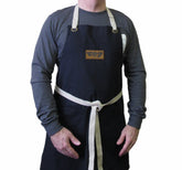 Grill Master Apron by Ruddock Brothers in Black Canvas 100% cotton