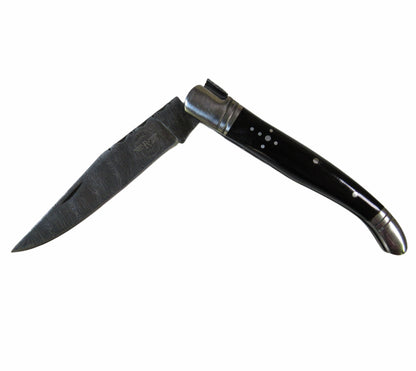 Monsignor Folding Knife - Damascus Steel