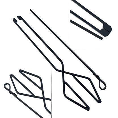 Ring of Fire Set - Black Carbon Steel - 2 Piece