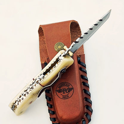 The Great White Utility Folding Knife - Stainless Steel
