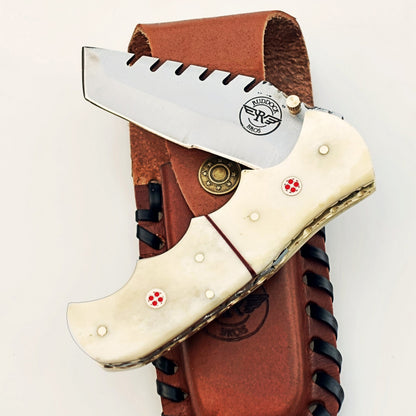 The Great White Utility Folding Knife - Stainless Steel