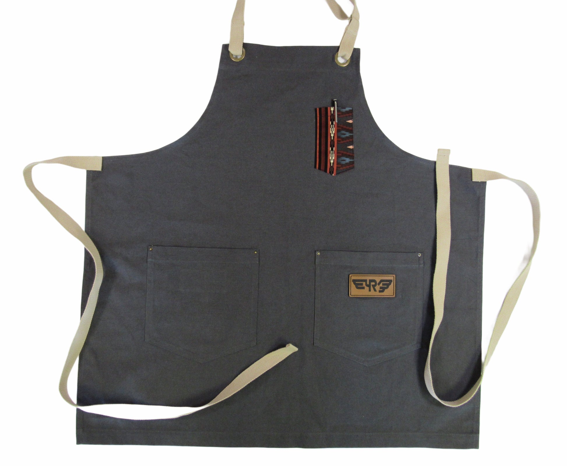 Grill Master tan apron by Ruddock Bros El Paso Texas Ruddock Shirts
