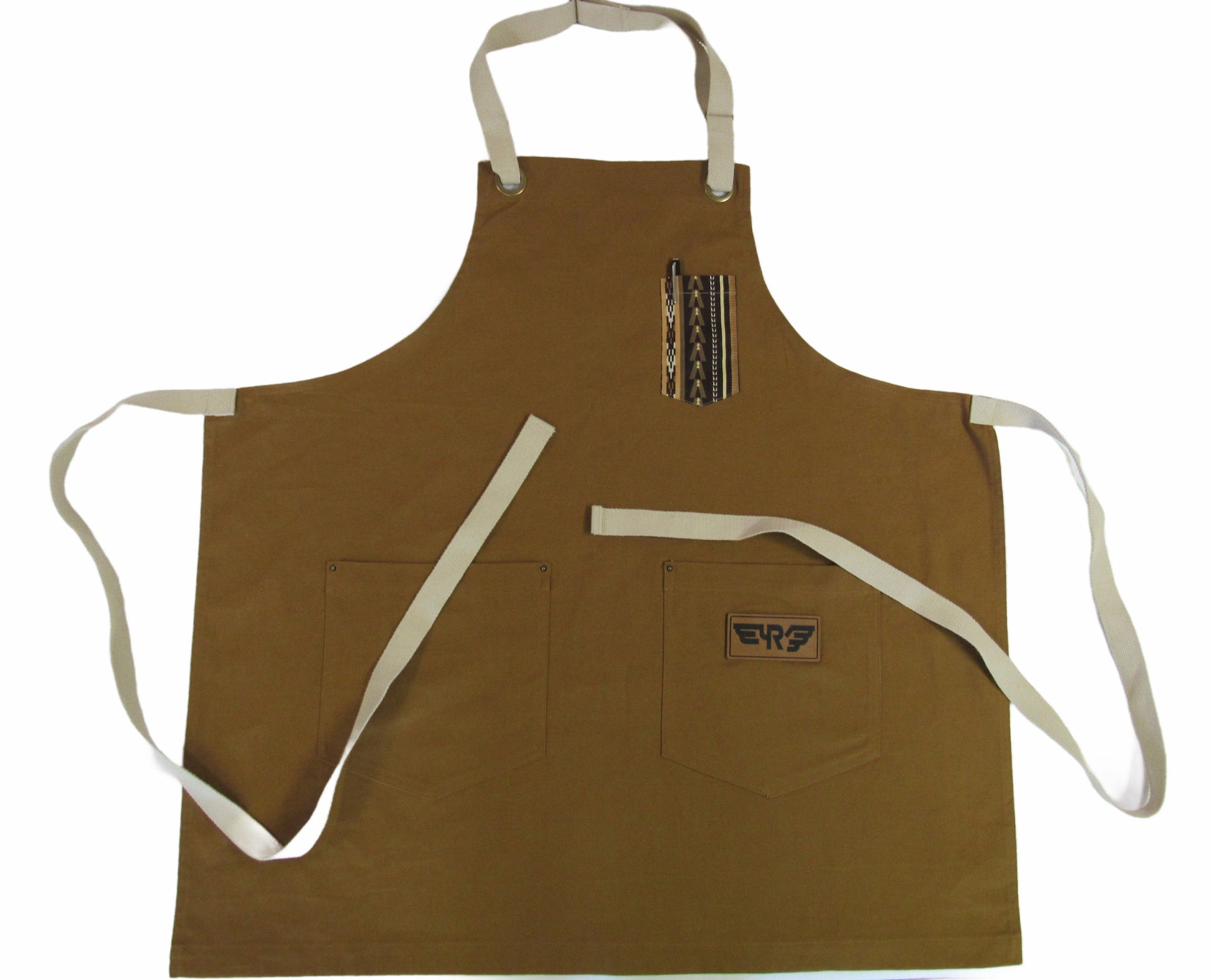 Grill Master tan apron by Ruddock Bros El Paso Texas Ruddock Shirts