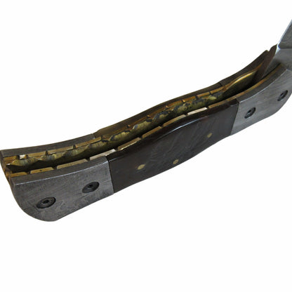 Pronghorn Folding Knife - Damascus Steel