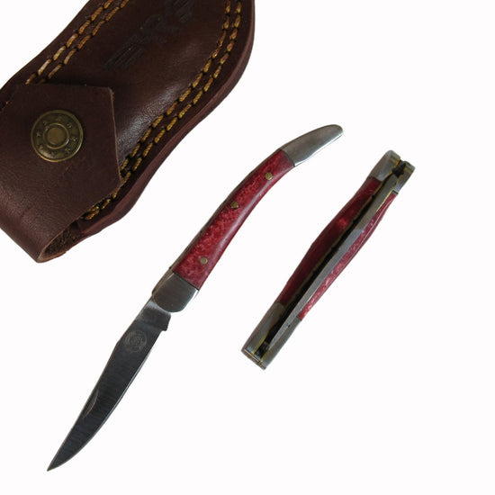 Strawberry Slim - Folding Pocket Knife - Stainless Steel