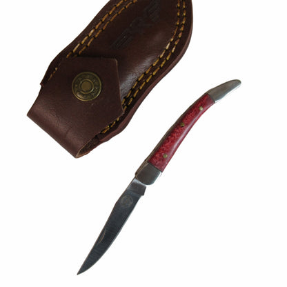 Strawberry Slim - Folding Pocket Knife - Stainless Steel