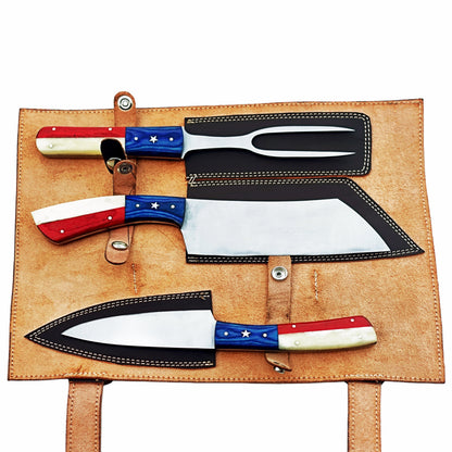 Lone Star Carving Set - Stainless Steel - 12"