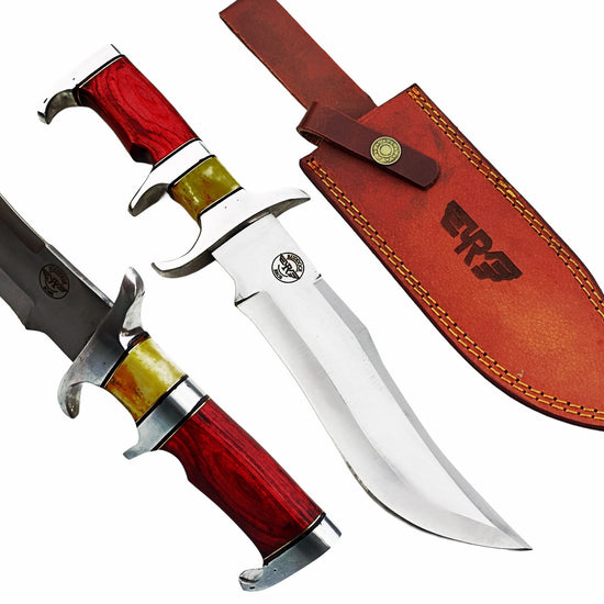 Redbone Bowie Knife - Fixed Blade - Stainless Steel