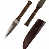 Letter Opener with stainless steel dagger blade and rosewood handle by Ruddock Bros 